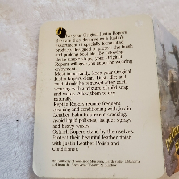 Vintage Original Justin Ropers - Picture 13 of 15